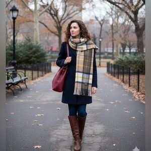 Moon Merino merino wool scarf made in British isles since 1837‎ 100% pure merino